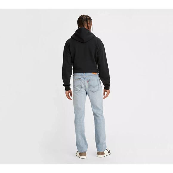 NEW Levi's Men's 501 Original Fit Jeans Higher Mountain Blue Distressed 40X32 - Picture 3 of 7